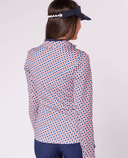 SIZE XL - SWING OUT SISTER Layla 1/4 Zip Long Sleeve Top Jumping Beans