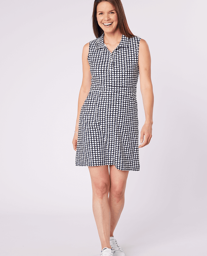 SIZE XL - SWING OUT SISTER Penelope Pattern Dress Love Golf