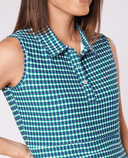 SIZE XL - SWING OUT SISTER Penelope Pattern Dress Aquatic Awe