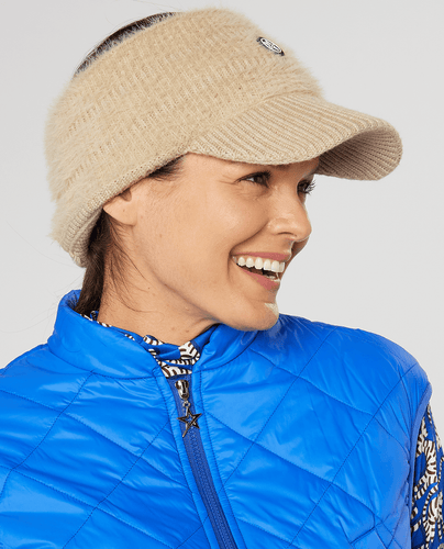 SWING OUT SISTER Destiny Peak Headband Gilded Beige