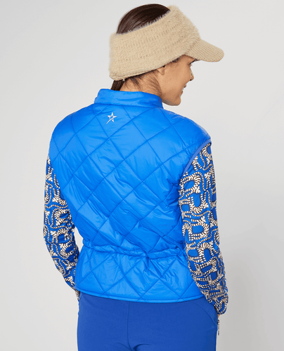 SWING OUT SISTER Pearl Active Vest Dazzling Blue