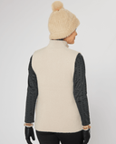 SWING OUT SISTER Leo Knit Vest Gilded Beige