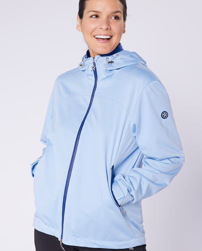 SIZE S - SWING OUT SISTER Katherine Storm Jacket Chambray Blue