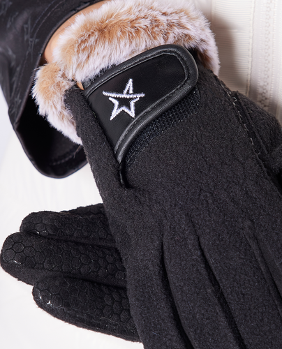 SWING OUT SISTER Winter Gloves Pair Black