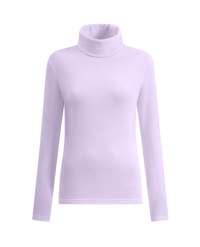SIZE 14 - CHERVO Trentatre Thermal Fleece Turtleneck Dahlia
