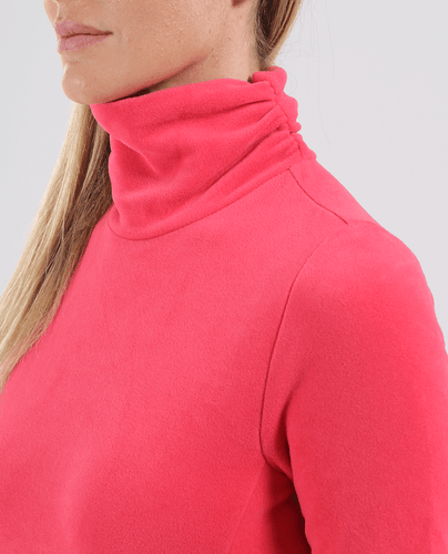 CHERVO Traffic Thermal Fleece Turtleneck Deep Pink