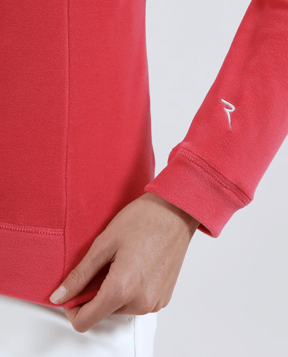 CHERVO Tentation Fleece Zip Neck Deep Pink