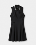 SIZE L - TILLEY Polo Dress Black