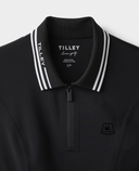 SIZE L - TILLEY Polo Dress Black