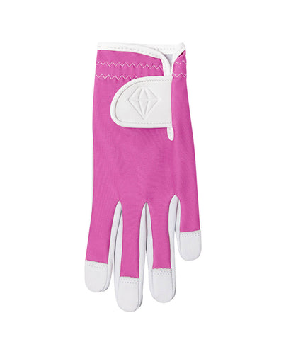 PURE GOLF Eden Plain Cabretta Leather Gloves - Azalea Pink