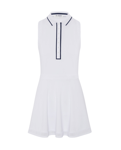 ORIGINAL PENGUIN Veronica Sleelevess Dress OGDSE054 Bright White