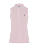 SIZE XS - ORIGINAL PENGUIN Veronica Sleeveless Polo OGKSE047 Gelato Pink