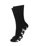 PURE GOLF 2 Pack Gilda Crew Socks - Black