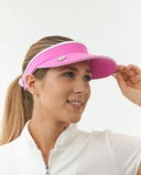 PURE GOLF Telephone Wire Visor - Azalea 661