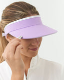 PURE GOLF Telephone Wire Visor - Lilac  661
