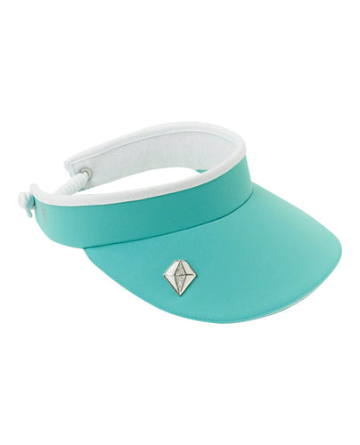 PURE GOLF Telephone Wire Visor - Ocean Blue 661