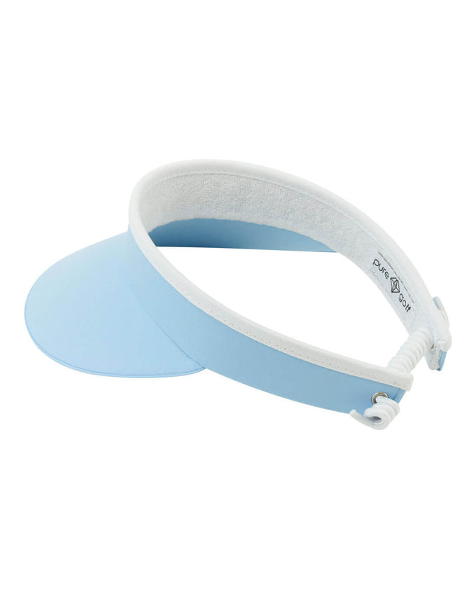 PURE GOLF Telephone Wire Visor - Pale Blue  661