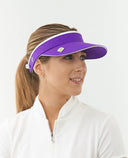 PURE GOLF Telephone Wire Visor - Purple 661