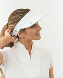 PURE GOLF Telephone Wire Visor - White 661
