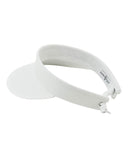 PURE GOLF Telephone Wire Visor - White 661