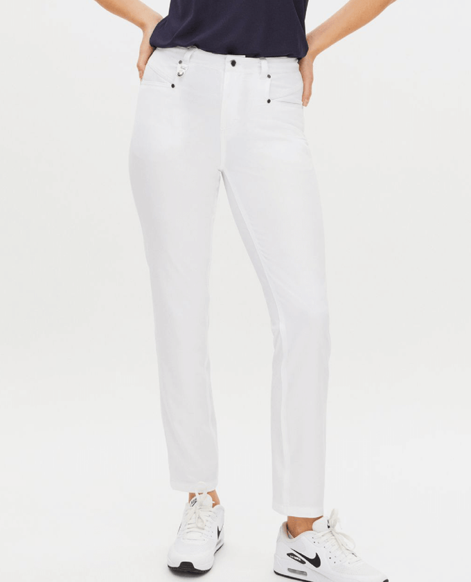 SIZE 12 - ROHNISCH Chie Trouser 30" 2023 White