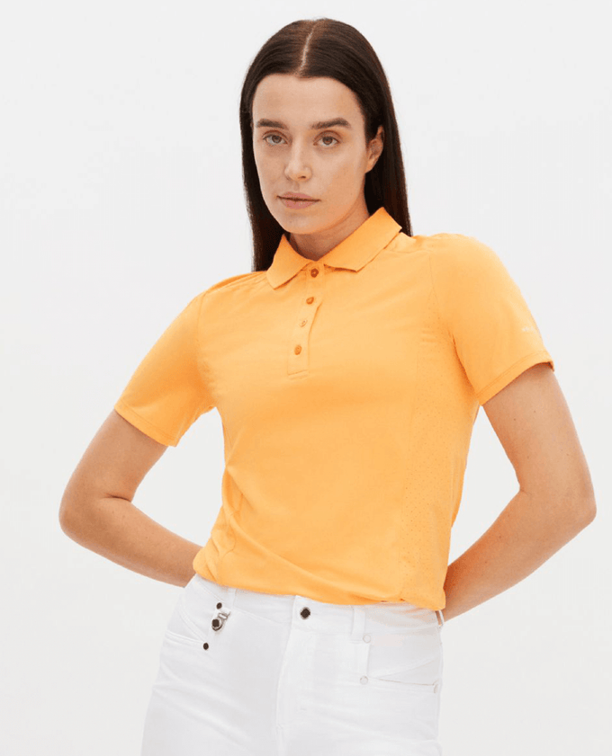 SIZE S - ROHNISCH Rumie Polo Blazing Orange
