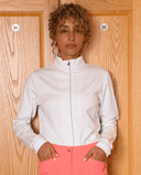 SIZE XS - DAILY SPORTS Anna Long Sleeve Full Zip 192 White