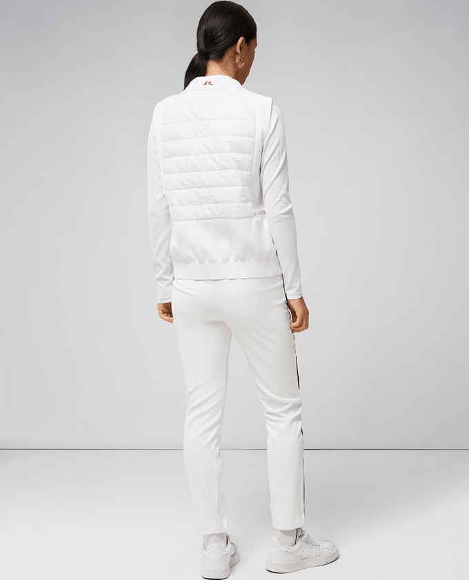 SIZE XS - J.Lindeberg Keisha Primaloft Vest White