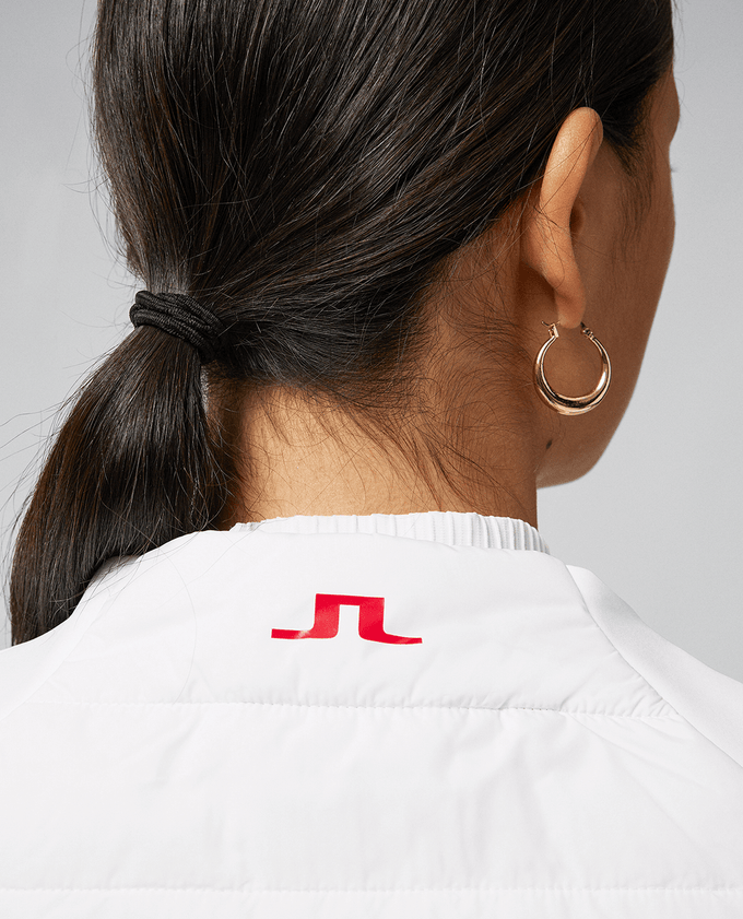 SIZE XS - J.Lindeberg Keisha Primaloft Vest White