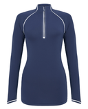 ORIGINAL PENGUIN Quarter Zip Sun Manches Longues OGKSC098 Bleu Marine