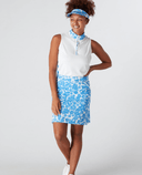 SIZE M - SWING OUT SISTER Clarissa Sleeveless Polo Optic White