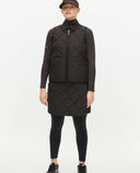 SIZE L - ROHNISCH Evelyn Quilt Vest Black