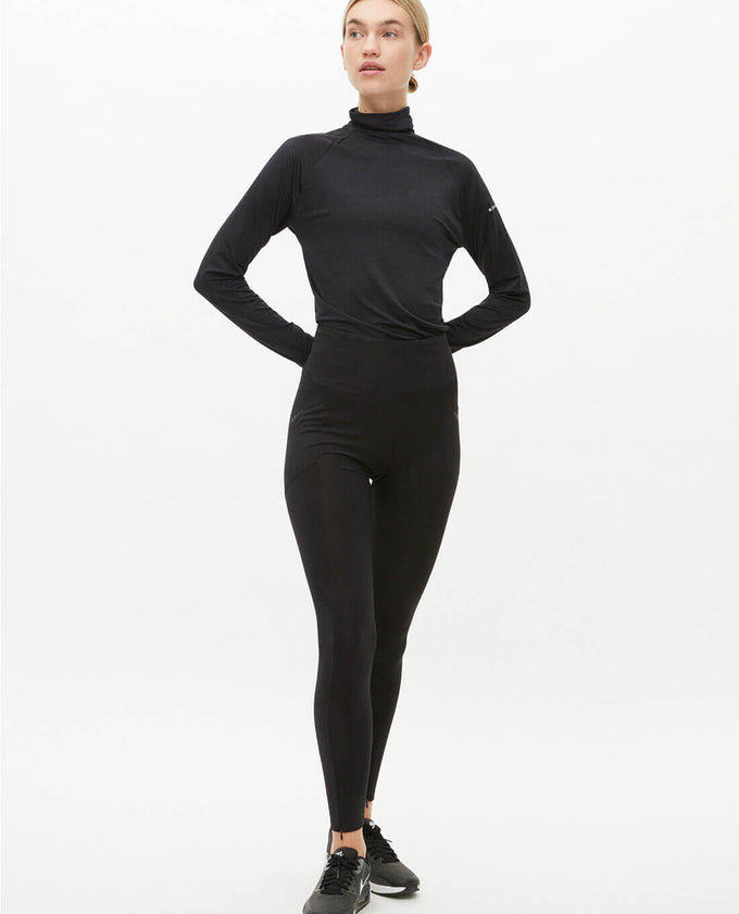 SIZE L - ROHNISCH Ally Merino Base Tights Black