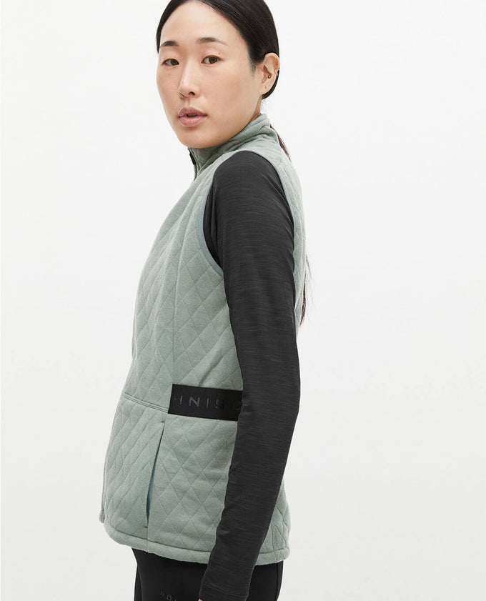 SIZE M - SIZE ROHNISCH Leah Wind Vest Ice Green