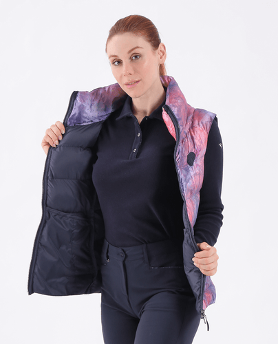 SIZE 8 - CHERVO Exilia Faux Down Vest Multi