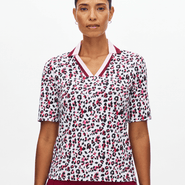 ROHNISCH Essential Polo Leo Pink/Beet - M / Leo Pink/Beet