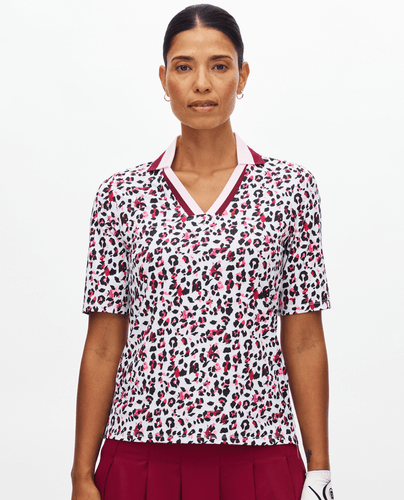 ROHNISCH Essential Polo Leo Pink/Beet