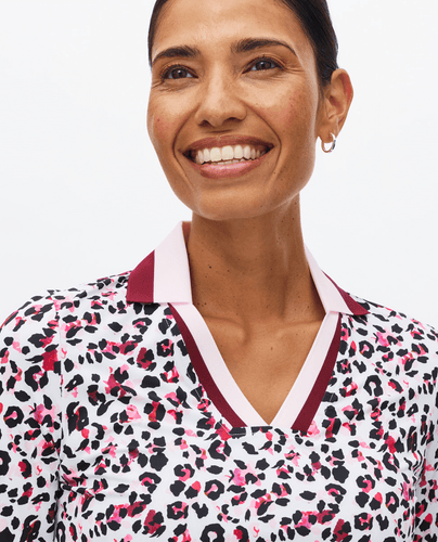 ROHNISCH Essential Polo Leo Pink/Beet