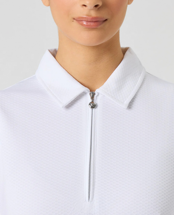 DAILY SPORTS Peoria Sleeveless Polo 150 White