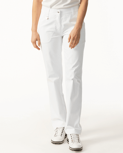 DAILY SPORTS Lyric Straight Leg Trousers 32 inch 245 White