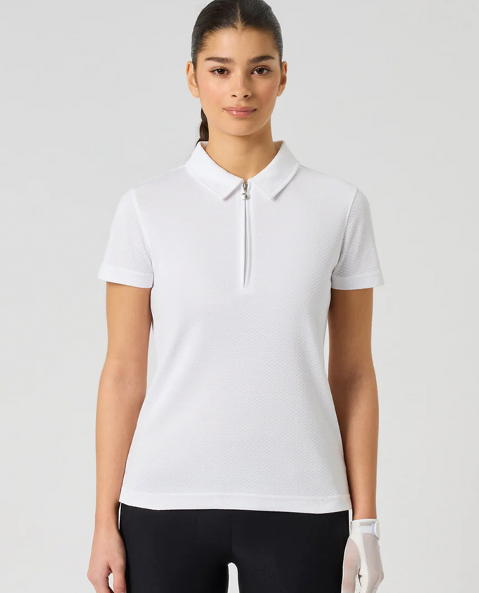 DAILY SPORTS Peoria Short Sleeve Polo 151 White