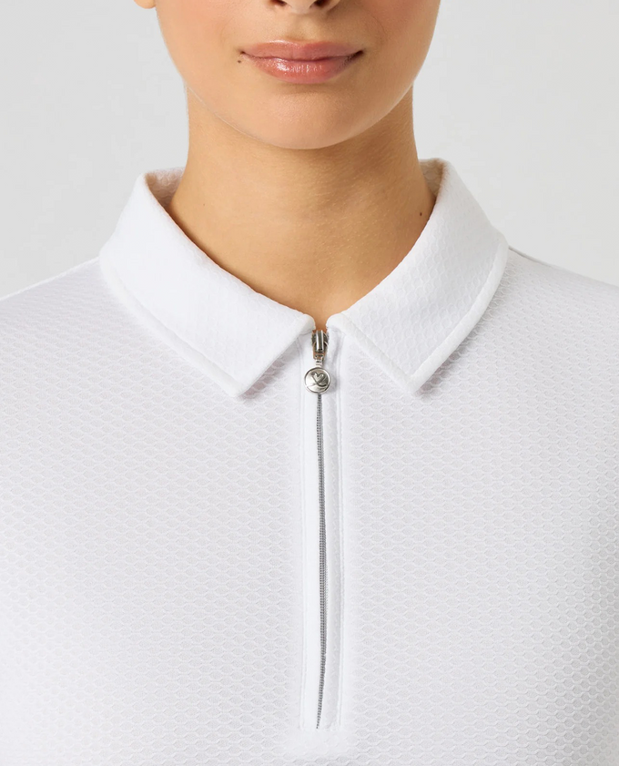 DAILY SPORTS Peoria Short Sleeve Polo 151 White