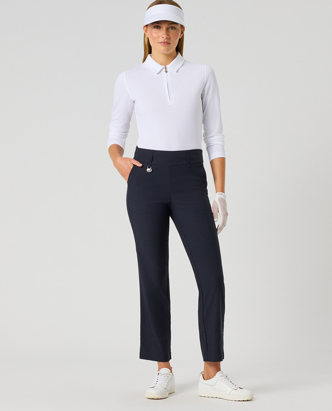 DAILY SPORTS Magic Straight Ankle Trouser 246 Navy