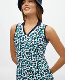 ROHNISCH Essentials Sleeveless Dress Leo Blue/Green