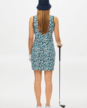 ROHNISCH Essentials Sleeveless Dress Leo Blue/Green