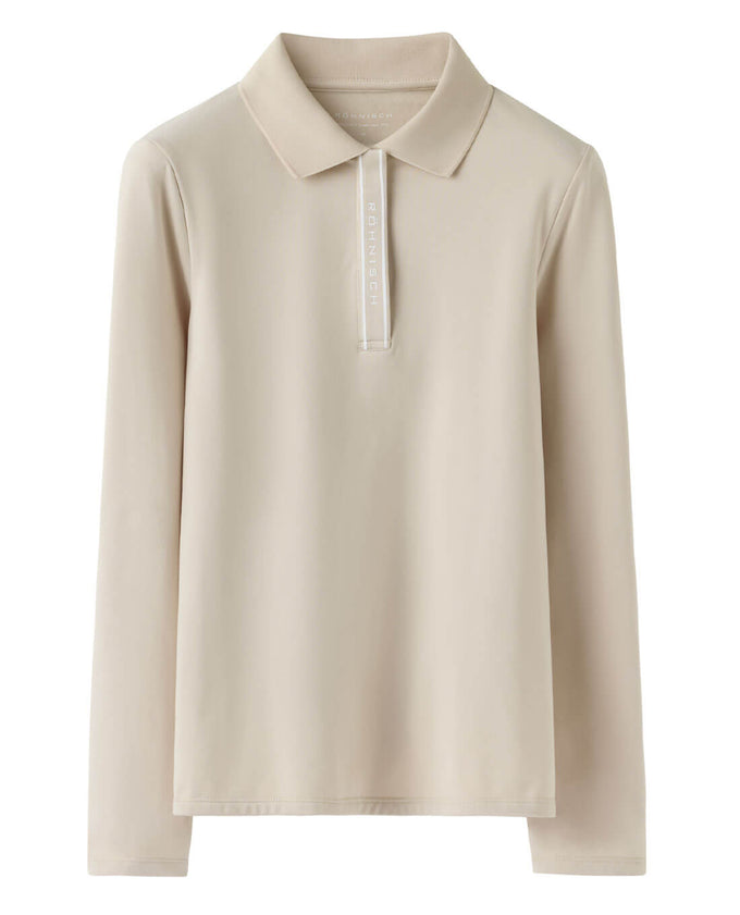 ROHNISCH Warm Team Polo Oatmeal