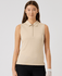 DAILY SPORTS Peoria Sleeveless Polo 009 Oyster
