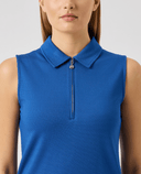 DAILY SPORTS Peoria Sleeveless Polo 009 Mid Blue