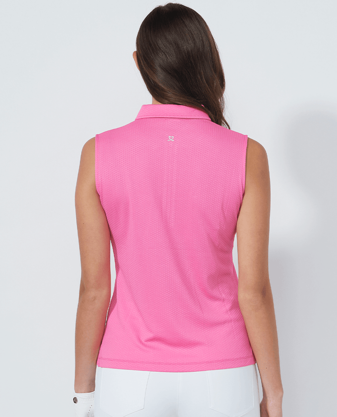DAILY SPORTS Peoria Sleeveless Polo 009 Radiant Pink