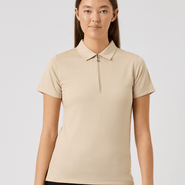 SIZE XS - DAILY SPORTS Peoria Short Sleeve Polo 010 Oyster - XS / Oyster